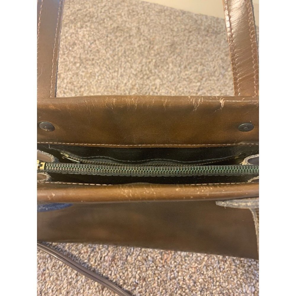 VINTAGE Jean Fogel Leather Purse - Picture 12 of 12
